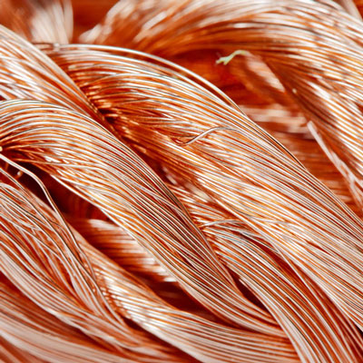 Image of copper wire, featured in the Okon Recycling blog about scrap metal services in Dallas.
